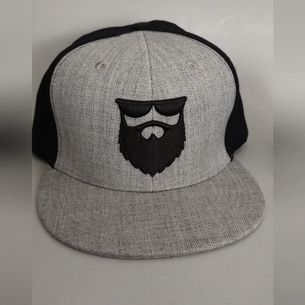 OG Beard  Men. Hat  Gray Size L/XL 58-60 Cm No Shave Life Perfect Condition